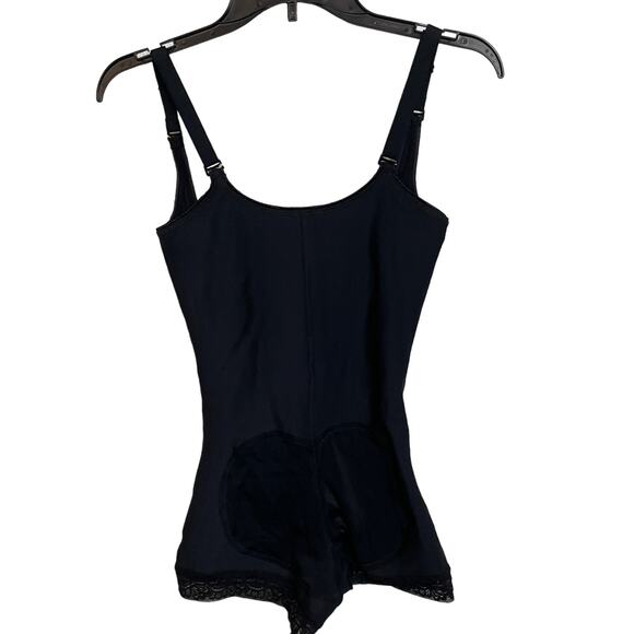 Leonisa  Firm Compression Boy Shorts Bottom Body Shaper - Black small - Picture 6 of 16